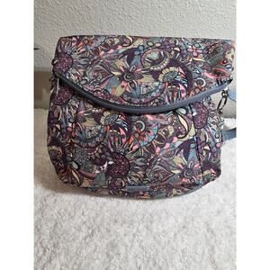 Sakroots Multicolor Flora Foldover Artist Circle Crossbody